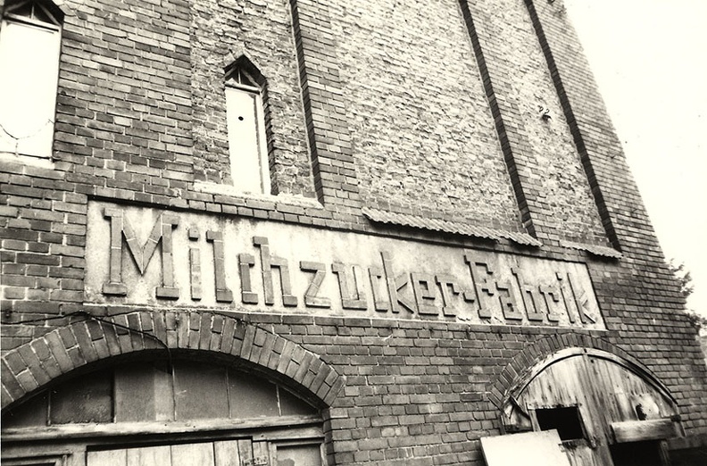 Historische Aufnahme aus der frühen Geschichte der Milchwirtschaft in Prenzlau