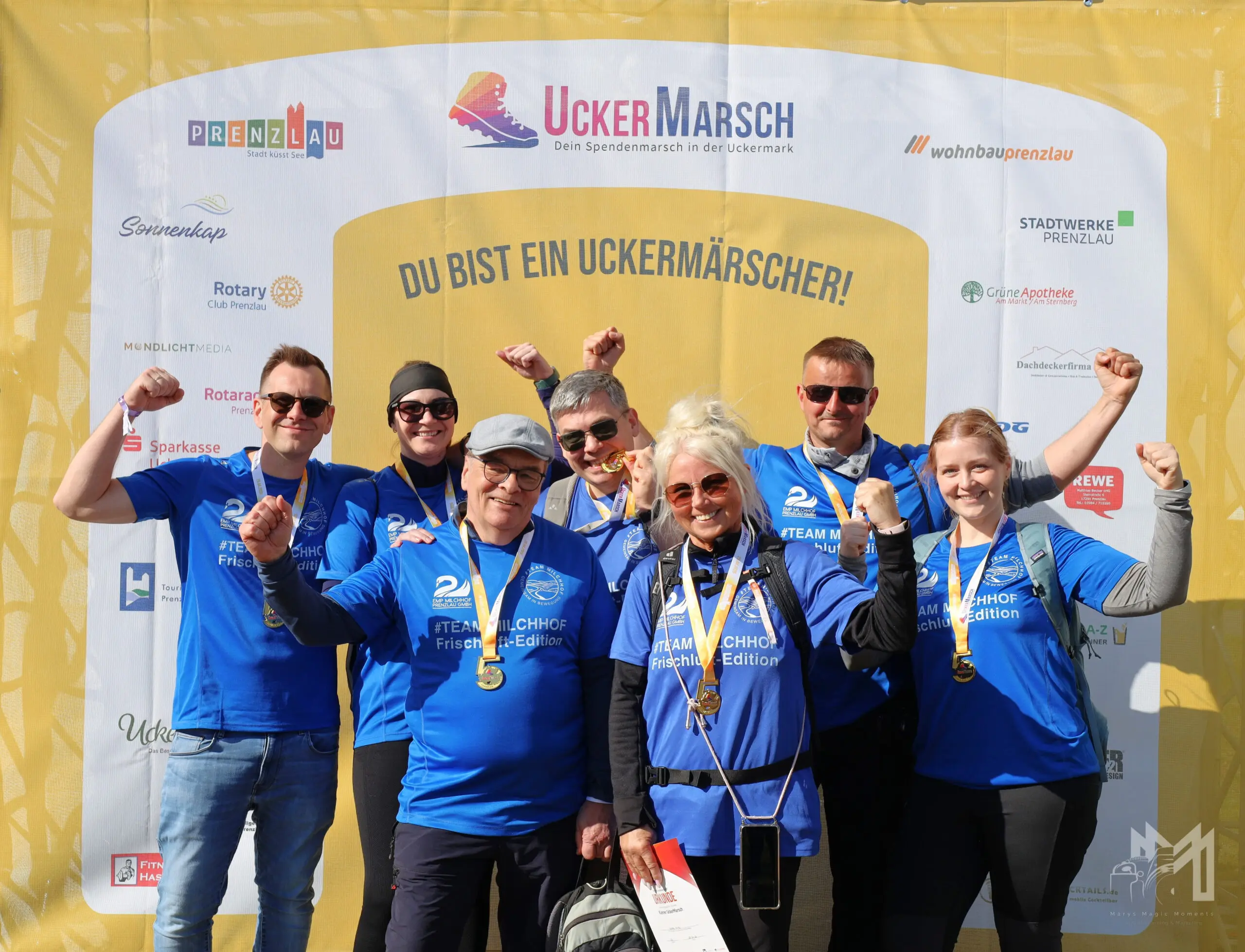 Gemeinsam unterwegs beim Uckermarsch 2026